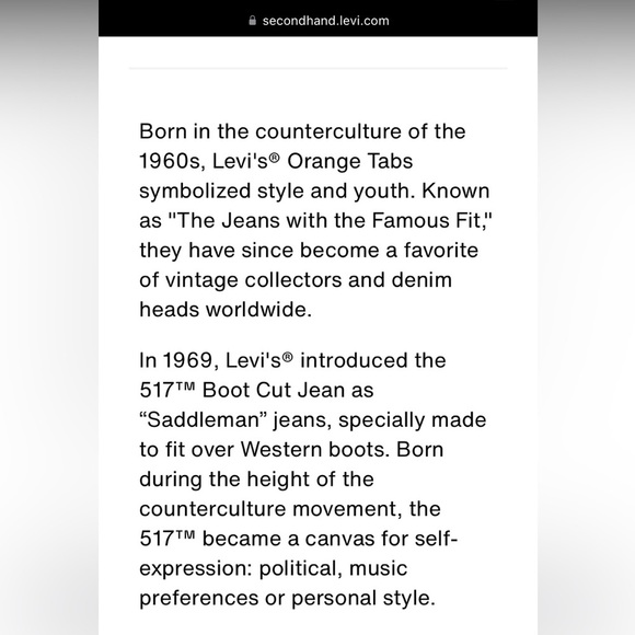 Vintage Levi’s 517 bootcut jeans 32x34 - Picture 16 of 16